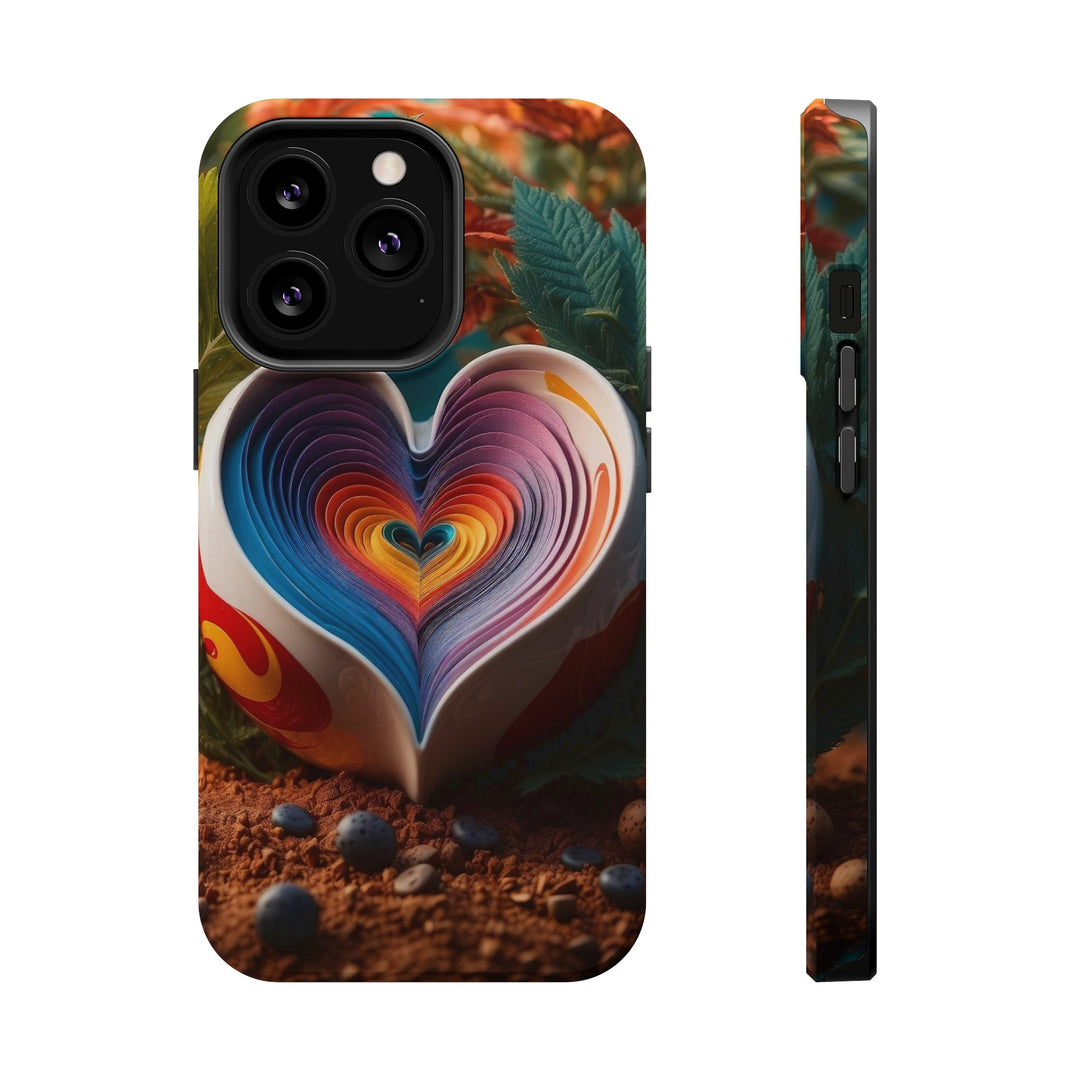 Heartfelt Autumn Read - MagSafe Tough Case - Phone Case - g(0D·IO) - iPhone 13 Pro - Matte -