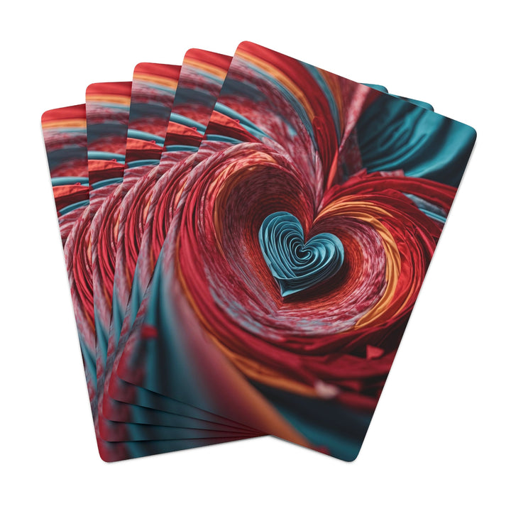 Infinite Fabric Love - Poker Cards - Paper products - g(0D·IO) - 2.47" x 3.47" - White - Semi Glossy