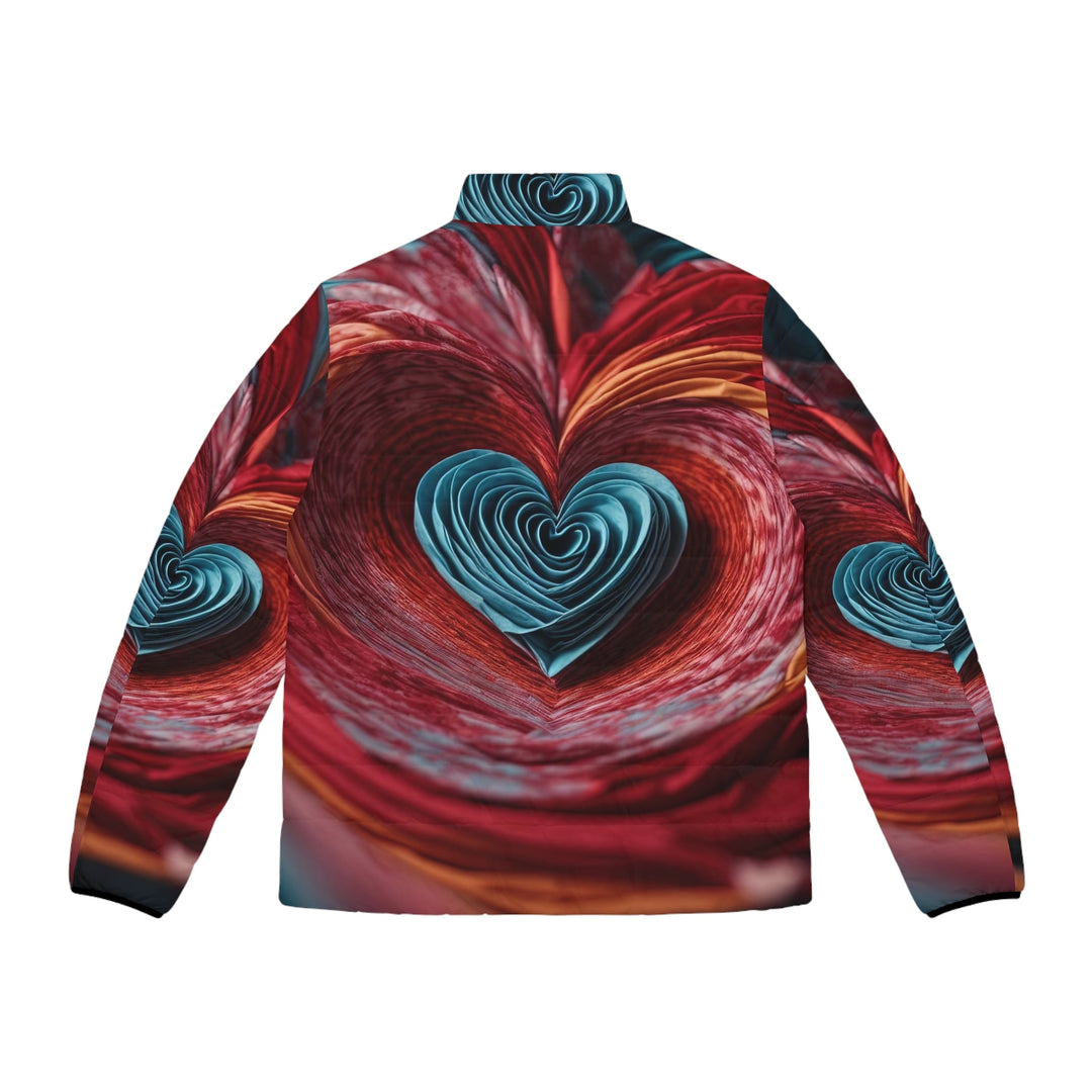 Infinite Fabric Love - Puffer Jacket - All Over Prints - g(0D·IO) - S - Black zipper -