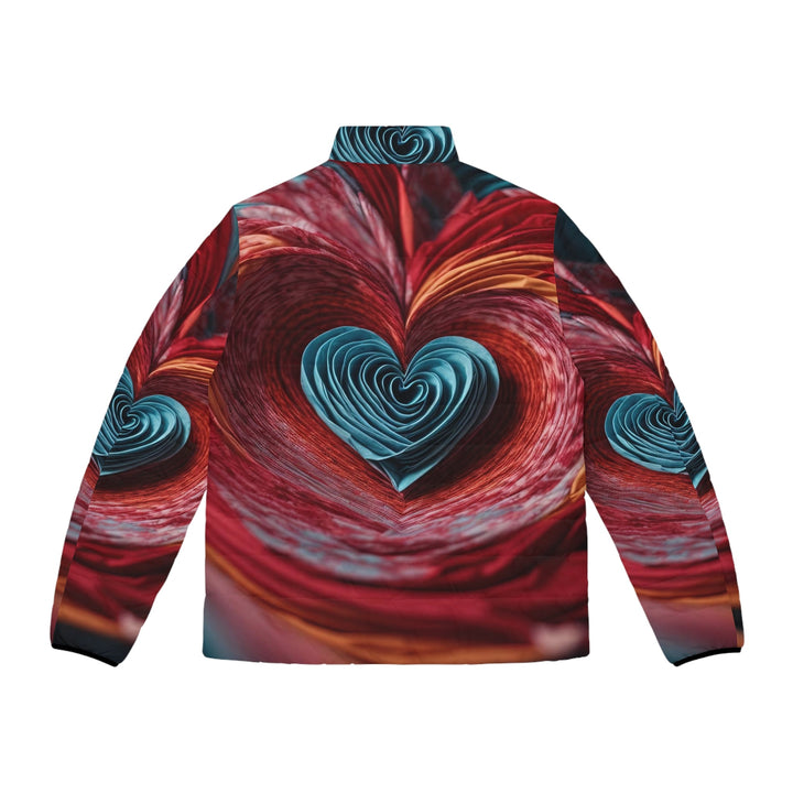 Infinite Fabric Love - Puffer Jacket - All Over Prints - g(0D·IO) - S - Black zipper -