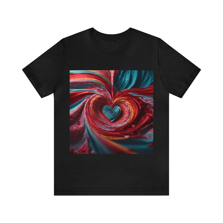 Infinite Fabric Love - Unisex Jersey Short Sleeve Tee - T-Shirt - g(0D·IO) - Black - S -