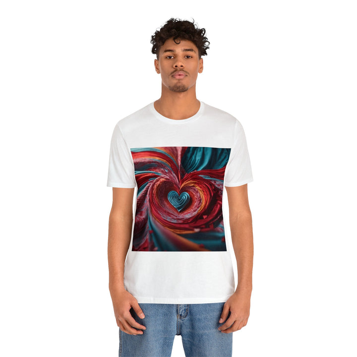 Infinite Fabric Love - Unisex Jersey Short Sleeve Tee - T-Shirt - g(0D·IO) - Black - S -