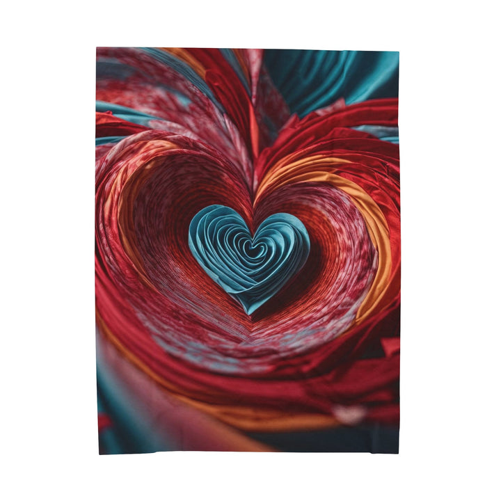 Infinite Fabric Love - Velveteen Plush Blanket - All Over Prints - g(0D·IO) - 60" × 80" - -