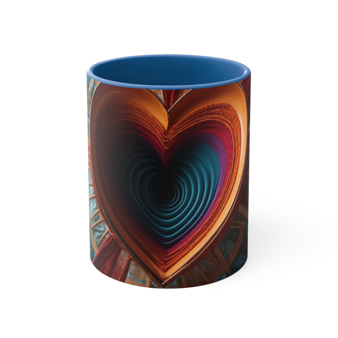 Infinite Heart Canopy - Accent Coffee Mug - Mug - g(0D·IO) - Blue - 11oz -