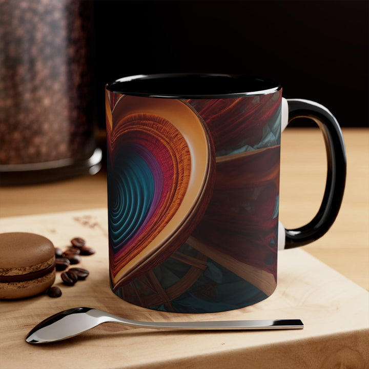 Infinite Heart Canopy - Accent Coffee Mug - Mug - g(0D·IO) - Pink - 11oz -