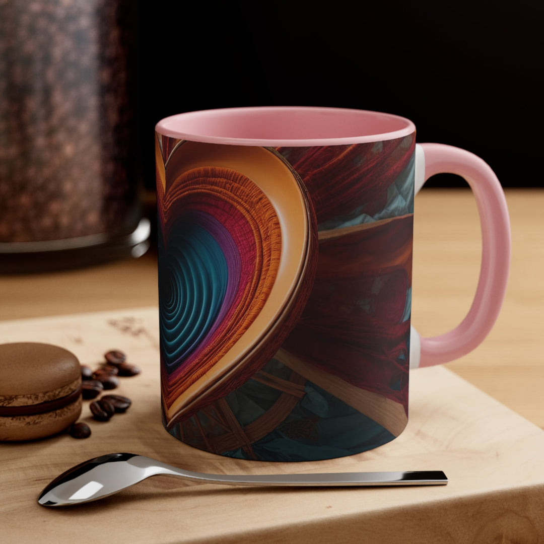 Infinite Heart Canopy - Accent Coffee Mug - Mug - g(0D·IO) - Pink - 11oz -