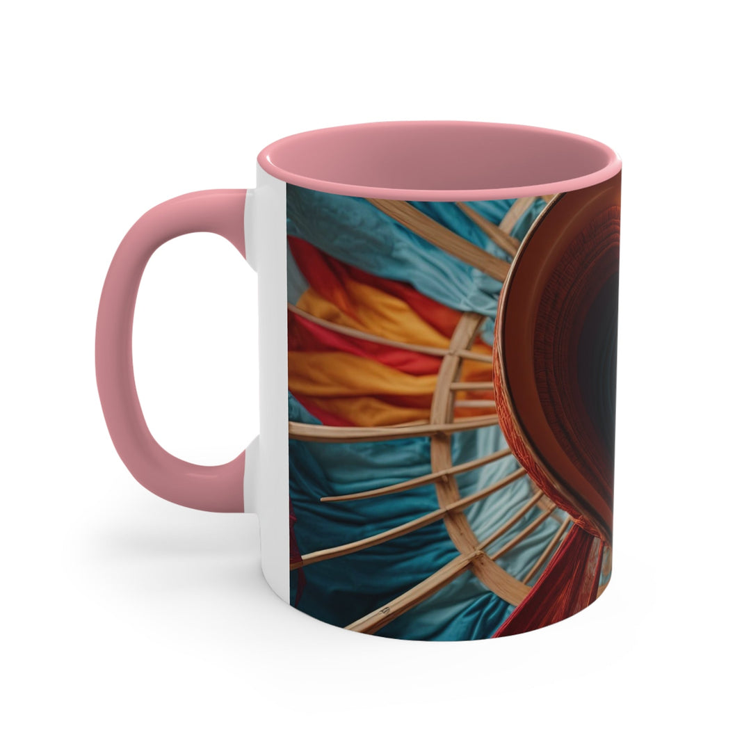 Infinite Heart Canopy - Accent Coffee Mug - Mug - g(0D·IO) - Pink - 11oz -