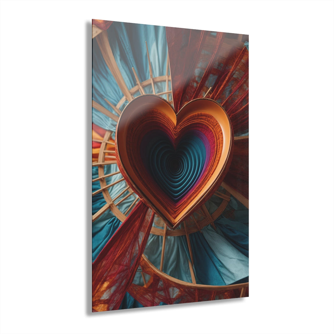 Infinite Heart Canopy - Acrylic Prints (French Cleat Hanging) - Home Decor - g(0D·IO) - 24" x 36" (Vertical) - 0.25'' -