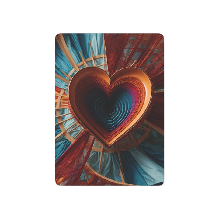 Infinite Heart Canopy - Poker Cards - Paper products - g(0D·IO) - 2.47" x 3.47" - White - Semi Glossy