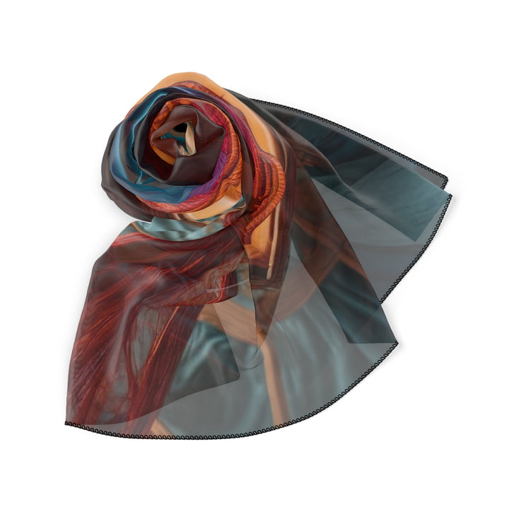 Infinite Heart Canopy - Poly Scarf - Accessories - g(0D·IO) - Poly chiffon - 50" × 50" -