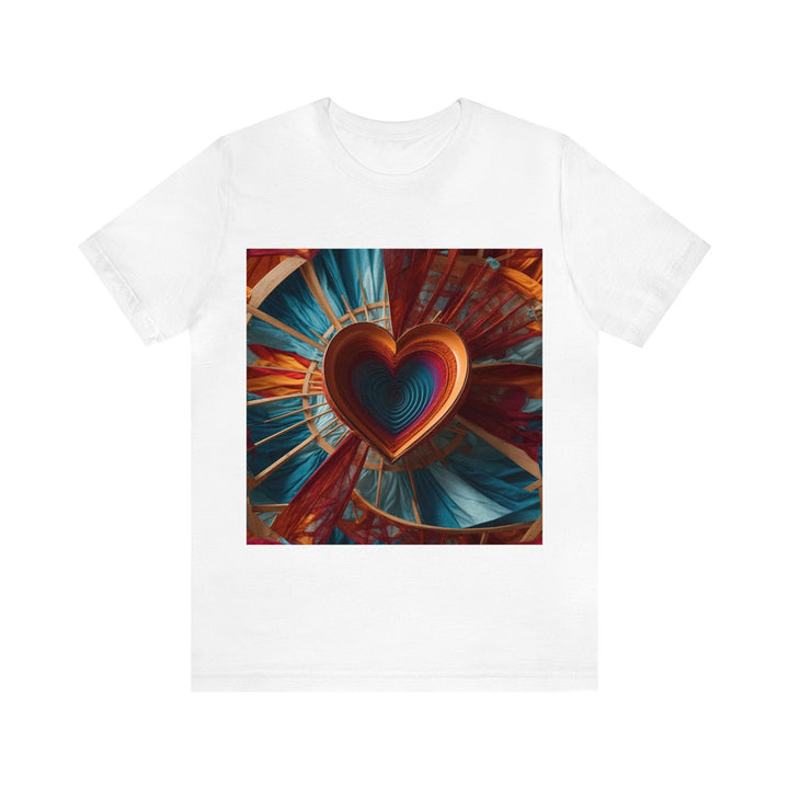 Infinite Heart Canopy - Unisex Jersey Short Sleeve Tee - T-Shirt - g(0D·IO) - White - S -