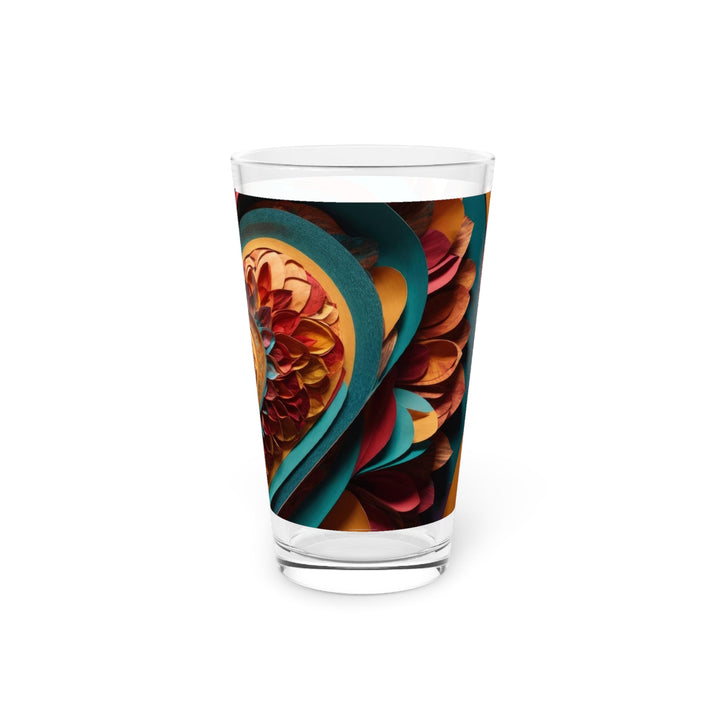 Infinite Layered Heart - Pint Glass - Mug - g(0D·IO) - 16oz - -