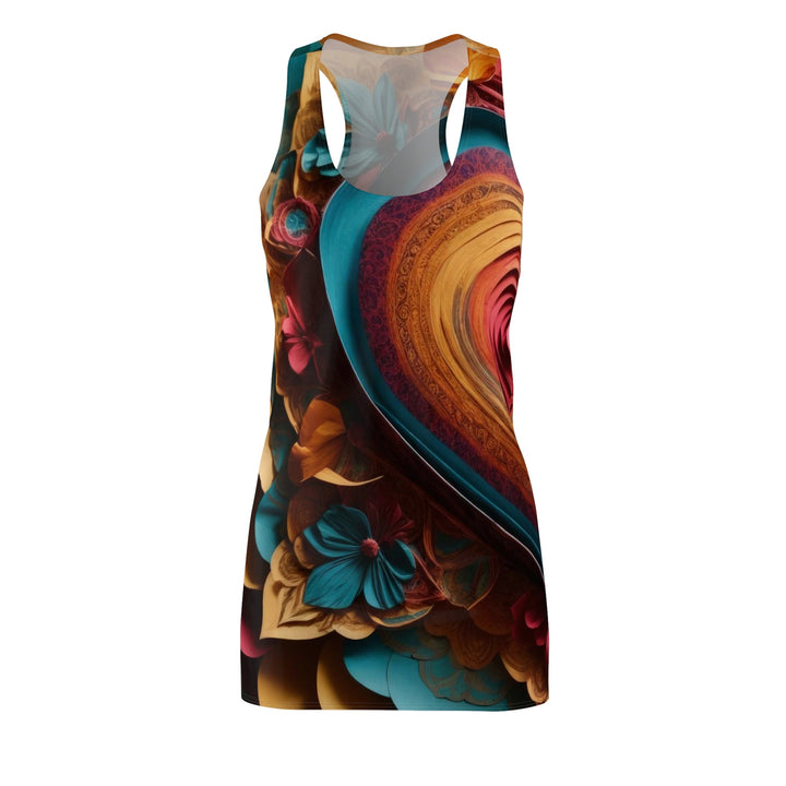 Infinite Layered Heart - Racerback Dress - All Over Prints - g(0D·IO) - XS - -