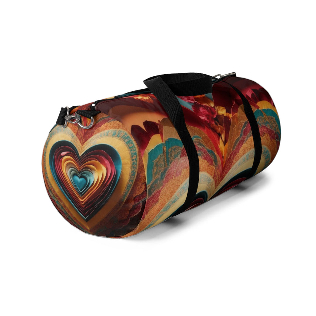 Infinite Layered Hearts - Duffle Bag - Bags - g(0D·IO) - Large - -