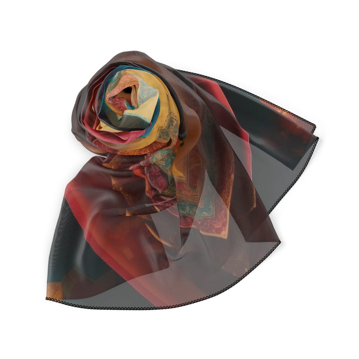 Infinite Layered Hearts - Poly Scarf - Accessories - g(0D·IO) - Poly chiffon - 50" × 50" -