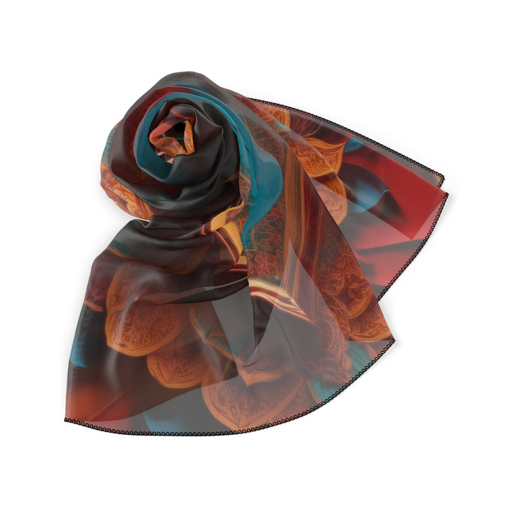 Infinite Layered Hearts - Poly Scarf - Accessories - g(0D·IO) - Poly chiffon - 50" × 50" -