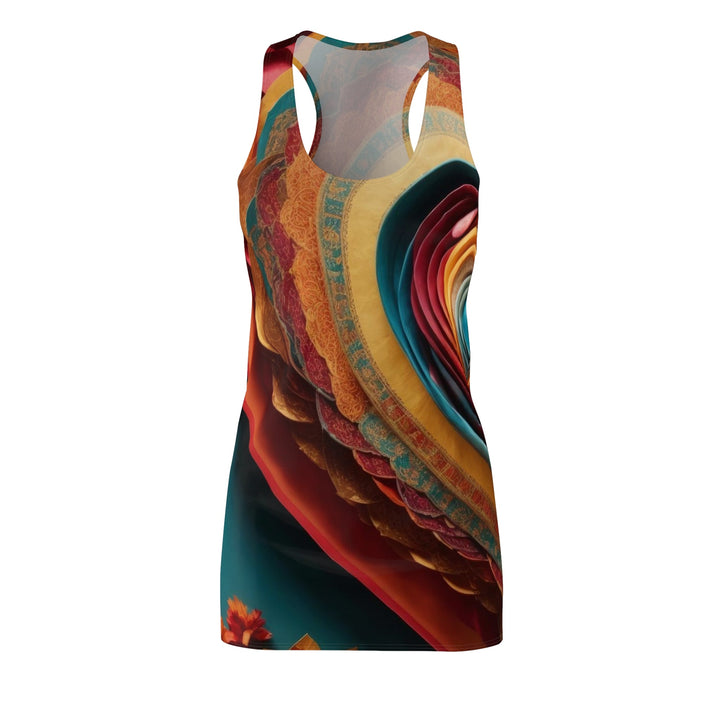 Infinite Layered Hearts - Racerback Dress - All Over Prints - g(0D·IO) - XS - -