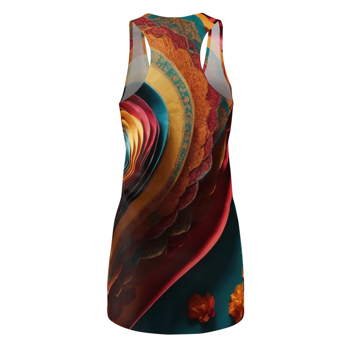 Infinite Layered Hearts - Racerback Dress - All Over Prints - g(0D·IO) - XS - -