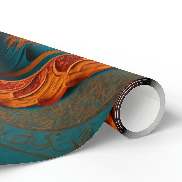 Infinite Layered Hearts - Wrapping Paper - Home Decor - g(0D·IO) - 30'' x 72'' - Matte -