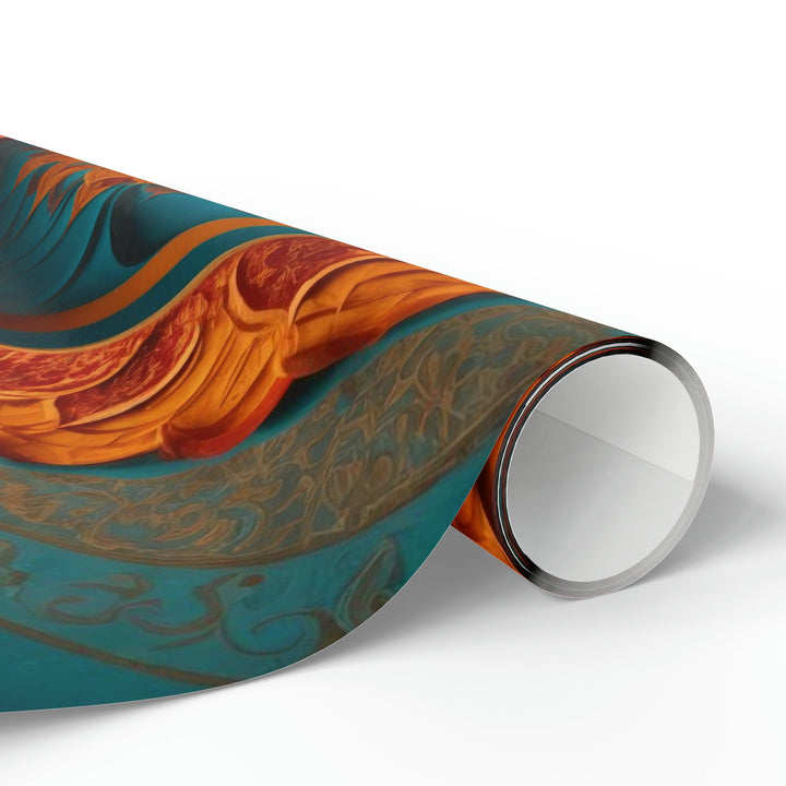 Infinite Layered Hearts - Wrapping Paper - Home Decor - g(0D·IO) - 30'' x 72'' - Matte -