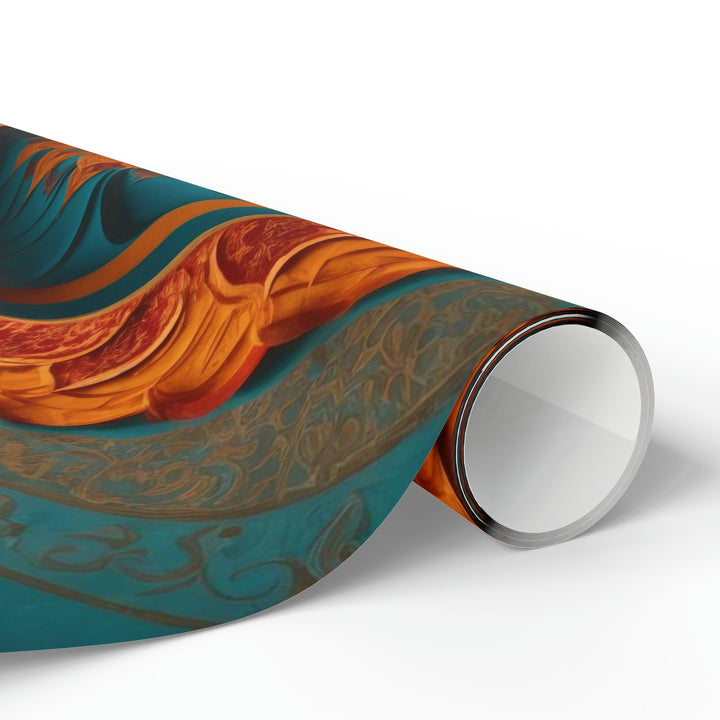 Infinite Layered Hearts - Wrapping Paper - Home Decor - g(0D·IO) - 30'' x 72'' - Matte -