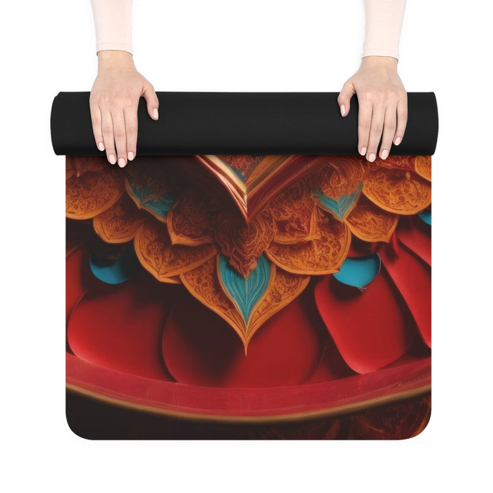 Infinite Layered Hearts - Yoga Mat - Home Decor - g(0D·IO) - 24” x 68” - -