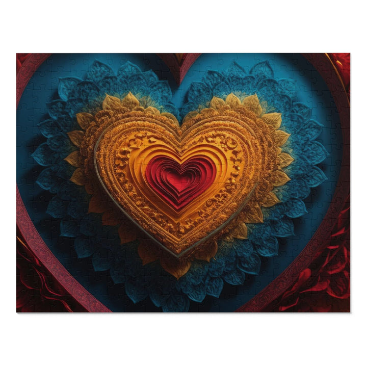 Infinite Layered Love - Jigsaw Puzzle (100, 252, 500, 1000 pieces) - Puzzle - g(0D·IO) - 14" × 11" (252 pcs) - -