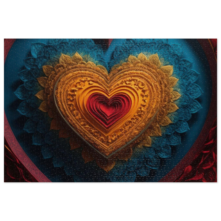 Infinite Layered Love - Jigsaw Puzzle (100, 252, 500, 1000 pieces) - Puzzle - g(0D·IO) - 29.25" × 19.75" (1000 pcs) - -