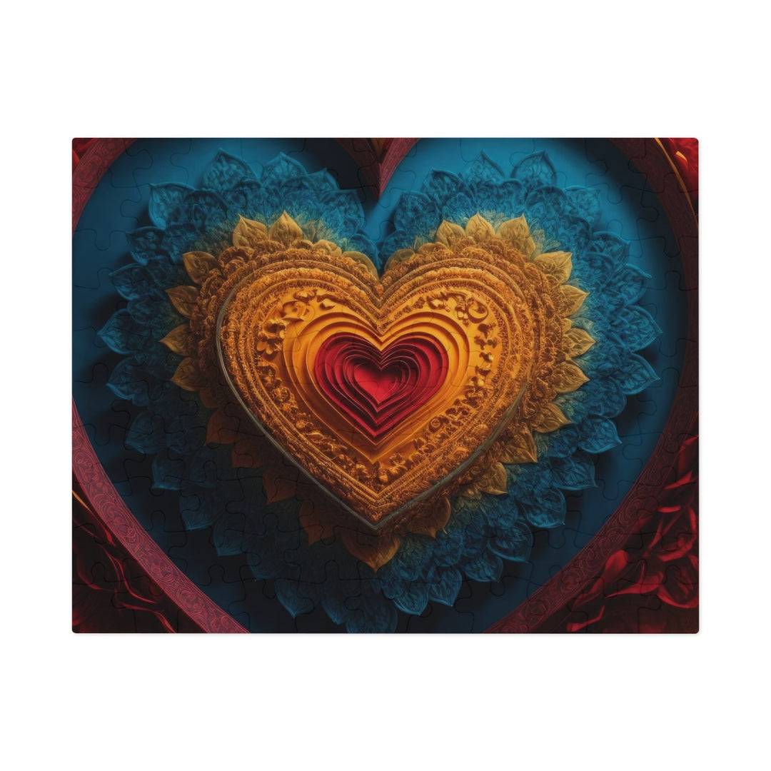 Infinite Layered Love - Jigsaw Puzzle (100, 252, 500, 1000 pieces) - Puzzle - g(0D·IO) - 9.6" × 8" (110 pcs) - -