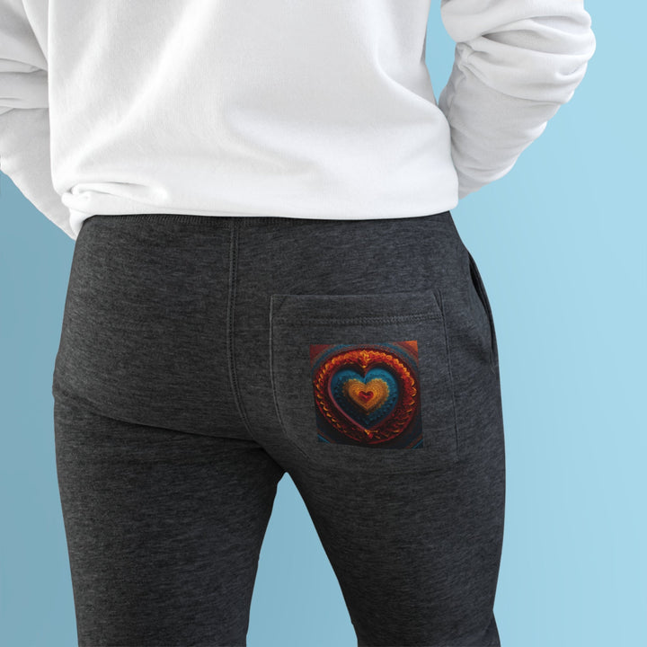 Infinite Layered Love - Premium Fleece Joggers - Trousers - g(0D·IO) - Charcoal Heather - M -