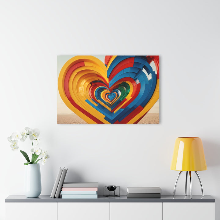 Infinite LEGO Love - Acrylic Prints (French Cleat Hanging) - Home Decor - g(0D·IO) - 24" x 36" (Vertical) - 0.25'' -