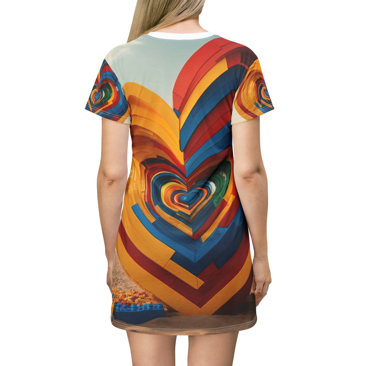 Infinite LEGO Love - T-Shirt Dress - All Over Prints - g(0D·IO) - XS - -