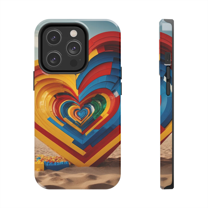 Infinite LEGO Love - Tough Phone Case - Phone Case - g(0D·IO) - iPhone 14 Pro - -