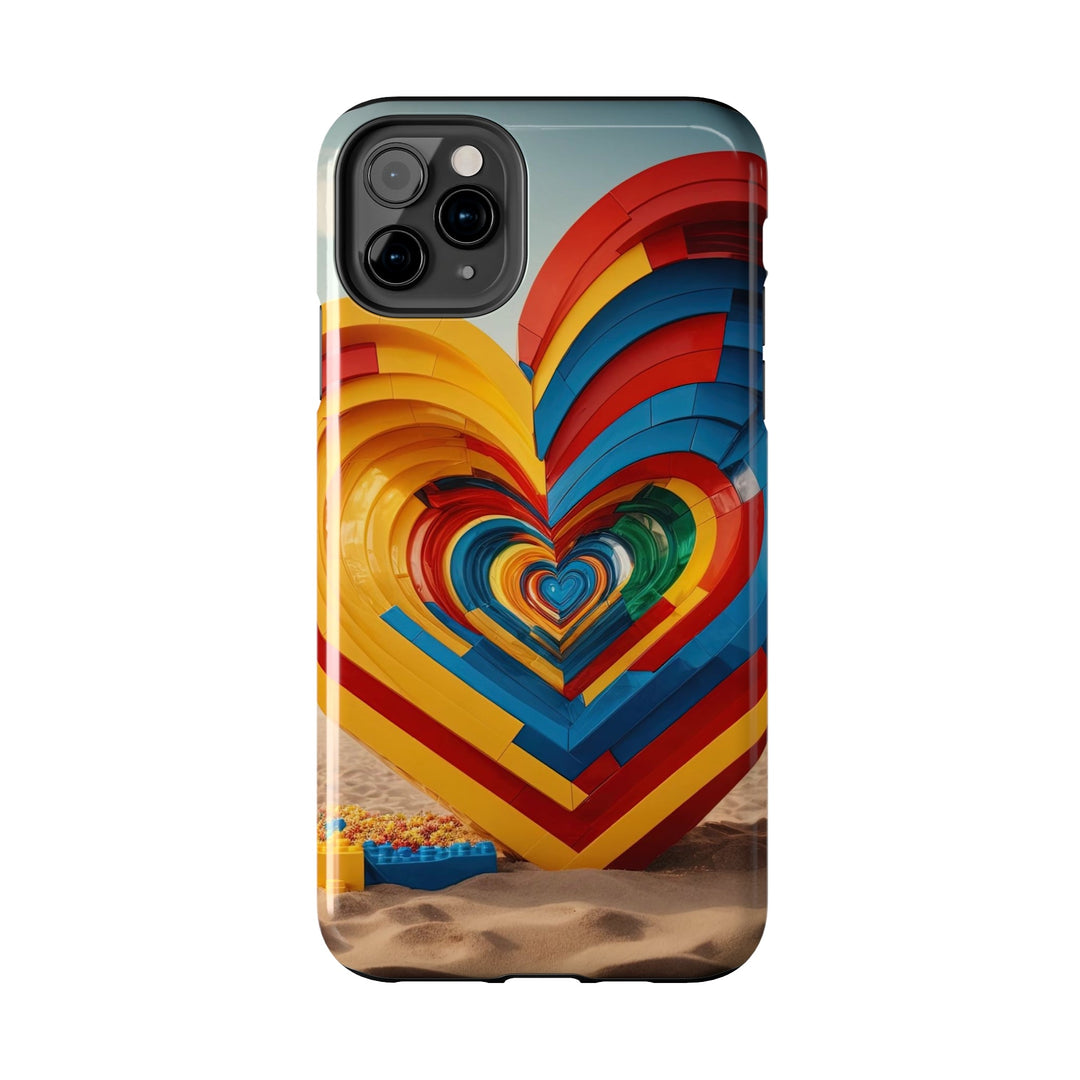Infinite LEGO Love - Tough Phone Case - Phone Case - g(0D·IO) - iPhone 13 Mini - -