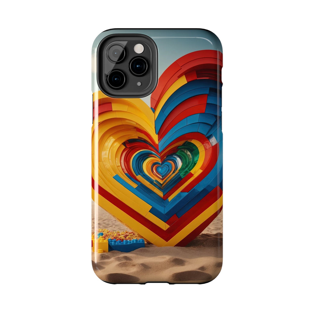 Infinite LEGO Love - Tough Phone Case - Phone Case - g(0D·IO) - iPhone 13 Mini - -