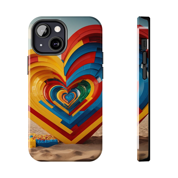 Infinite LEGO Love - Tough Phone Case - Phone Case - g(0D·IO) - iPhone 13 Mini - -