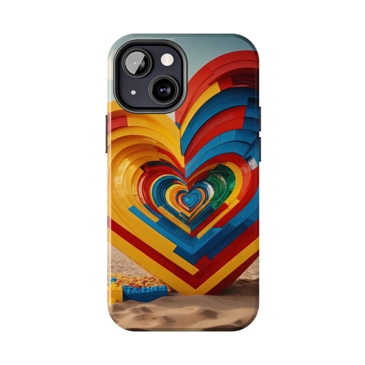 Infinite LEGO Love - Tough Phone Case - Phone Case - g(0D·IO) - iPhone 13 Mini - -