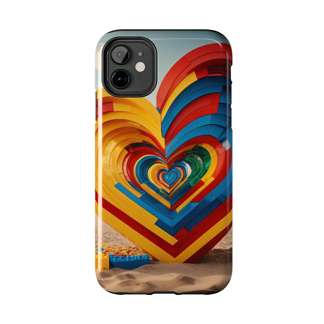 Infinite LEGO Love - Tough Phone Case - Phone Case - g(0D·IO) - iPhone 13 Mini - -