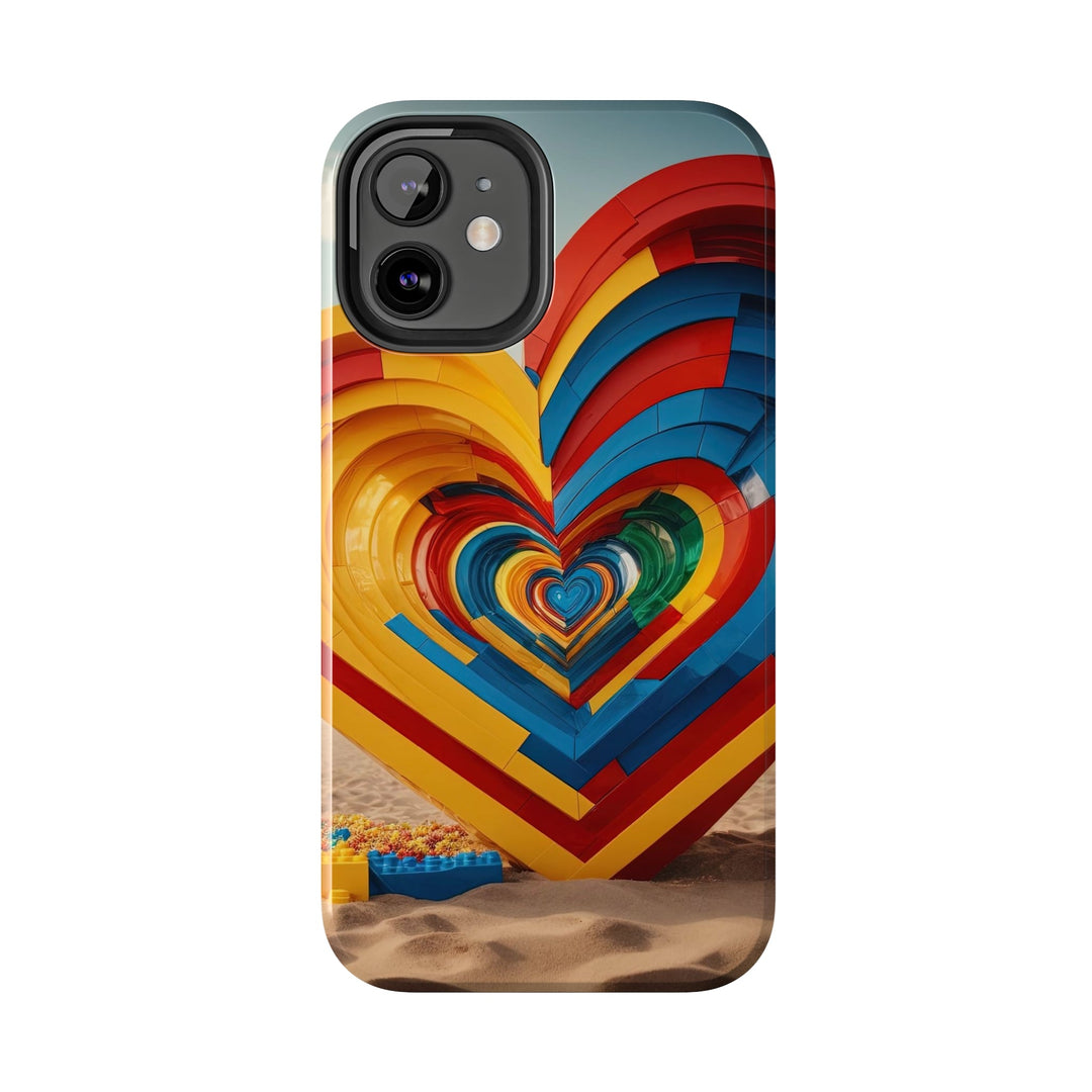 Infinite LEGO Love - Tough Phone Case - Phone Case - g(0D·IO) - iPhone 13 Mini - -
