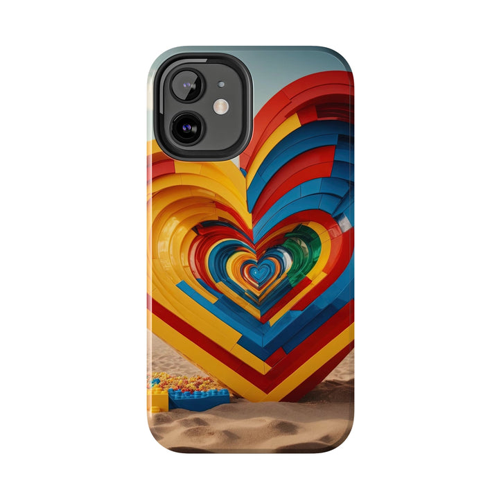 Infinite LEGO Love - Tough Phone Case - Phone Case - g(0D·IO) - iPhone 13 Mini - -