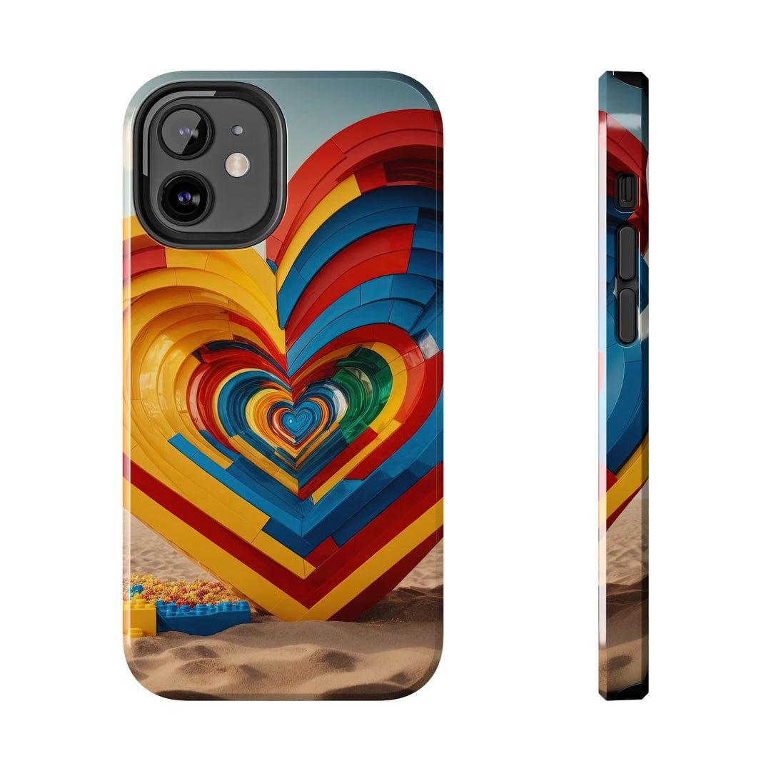 Infinite LEGO Love - Tough Phone Case - Phone Case - g(0D·IO) - iPhone 12 Mini - -