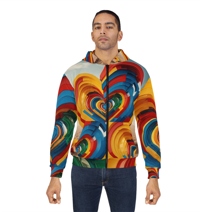 Infinite LEGO Love - Unisex Zip Hoodie - All Over Prints - g(0D·IO) - XS - -