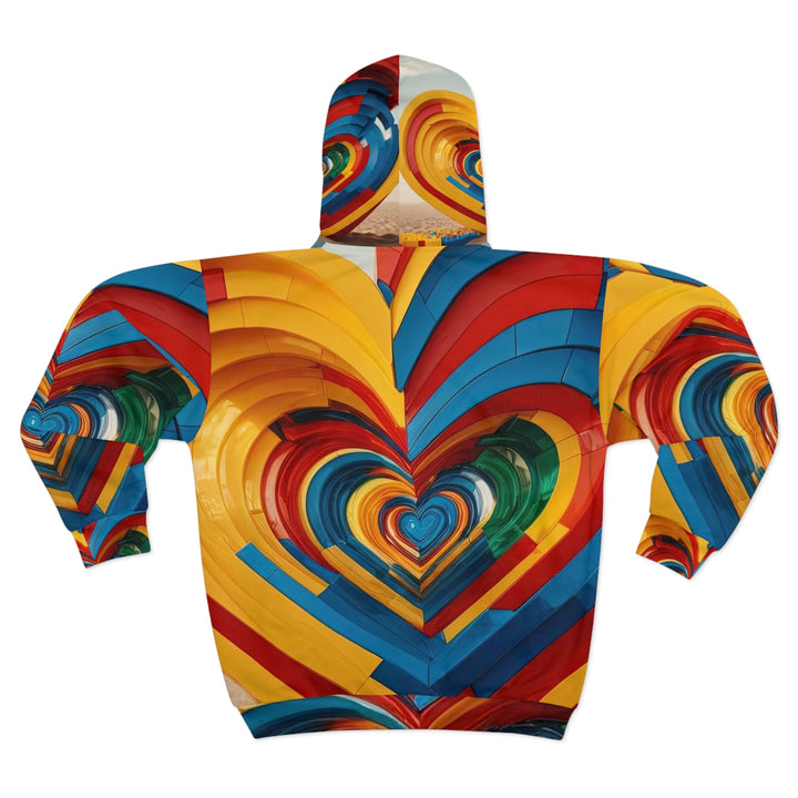 Infinite LEGO Love - Unisex Zip Hoodie - All Over Prints - g(0D·IO) - XS - -