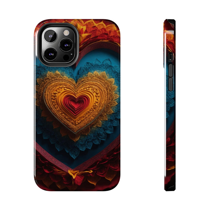 Infinite Love Mandala - Tough Phone Case - Phone Case - g(0D·IO) - iPhone 12 Pro Max - -