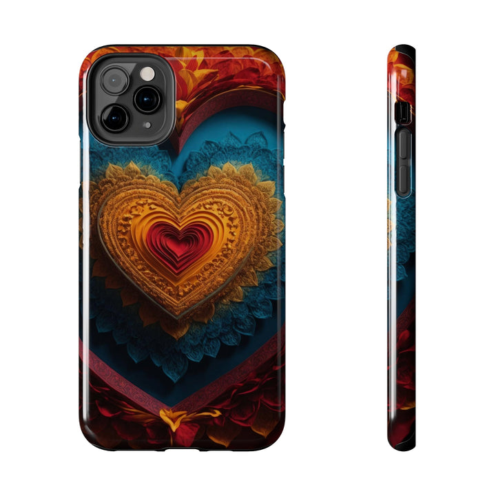 Infinite Love Mandala - Tough Phone Case - Phone Case - g(0D·IO) - iPhone 11 Pro Max - -