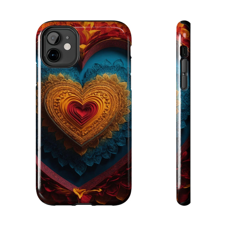 Infinite Love Mandala - Tough Phone Case - Phone Case - g(0D·IO) - iPhone 11 - -