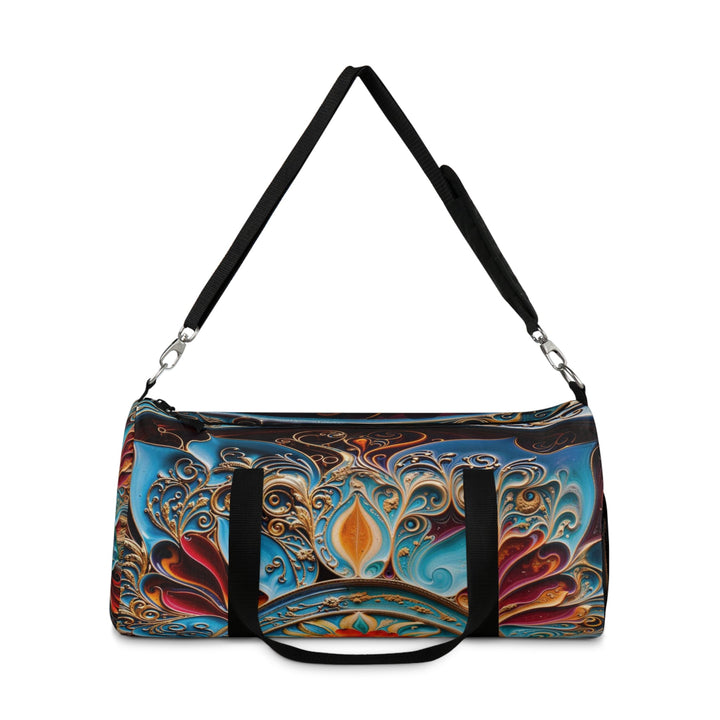 Intricate Floral Mandala - Duffle Bag - Bags - g(0D·IO) - Large - -