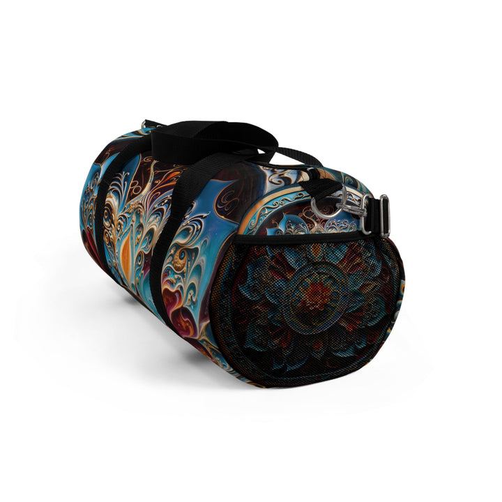 Intricate Floral Mandala - Duffle Bag - Bags - g(0D·IO) - Large - -