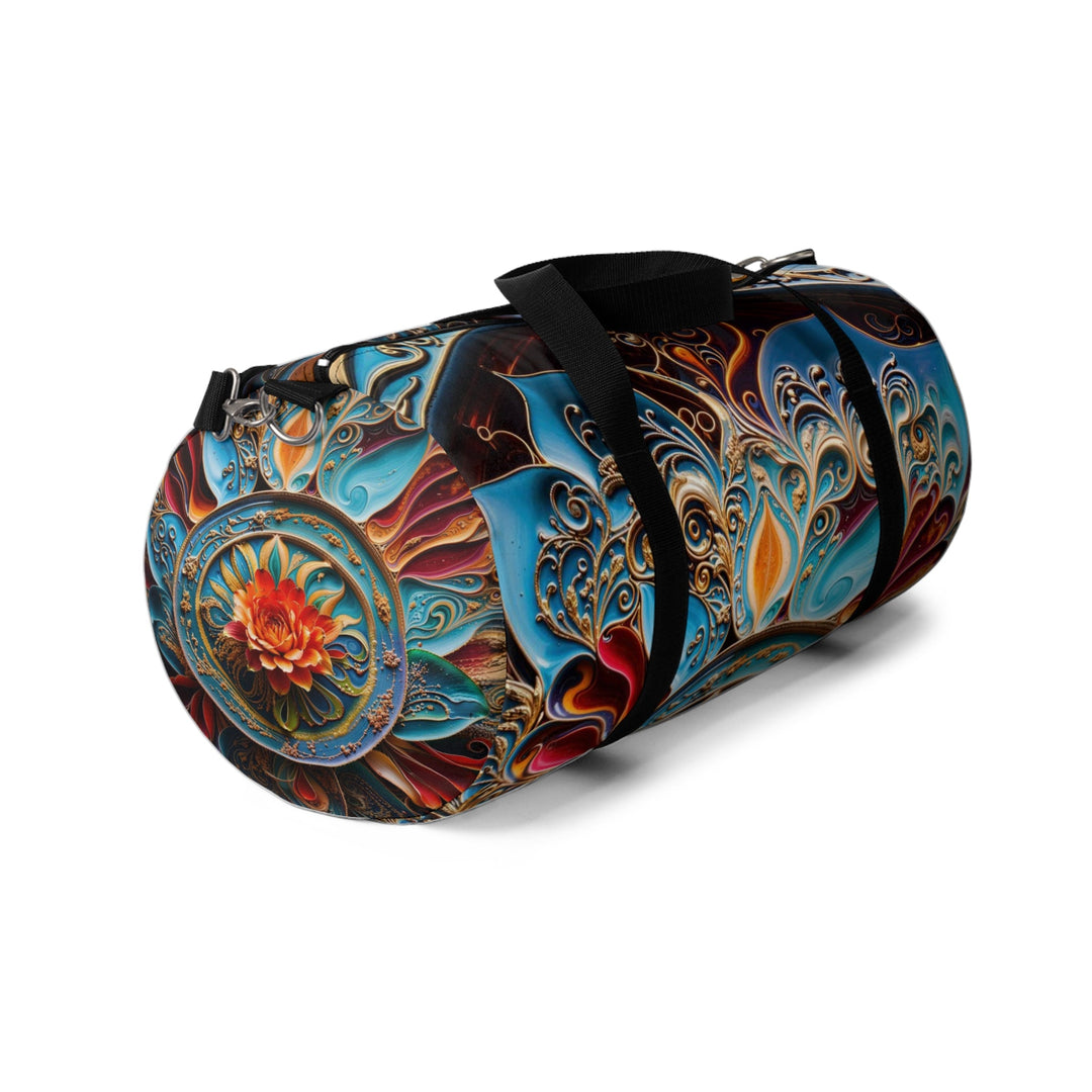 Intricate Floral Mandala - Duffle Bag - Bags - g(0D·IO) - Large - -