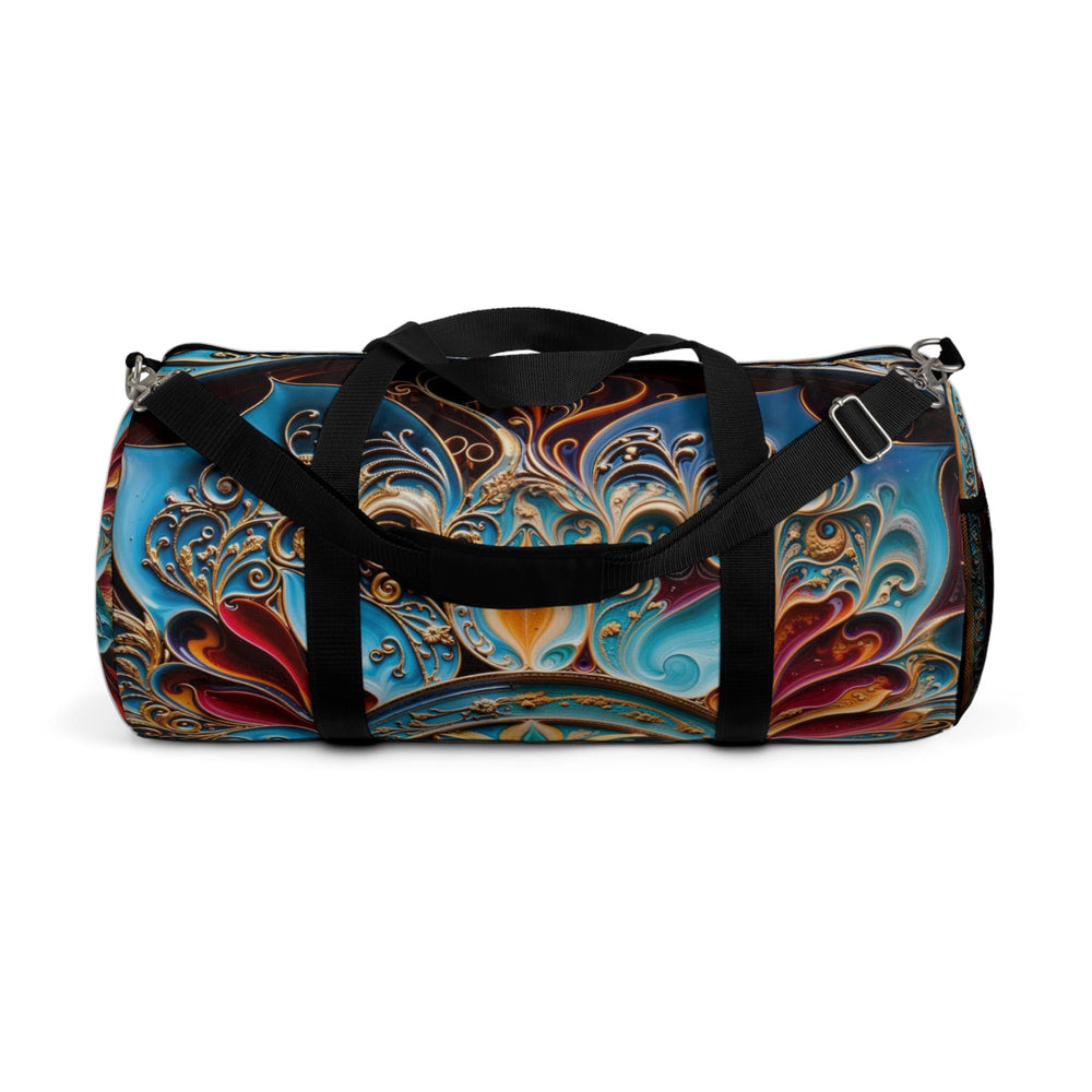 Intricate Floral Mandala - Duffle Bag - Bags - g(0D·IO) - Large - -